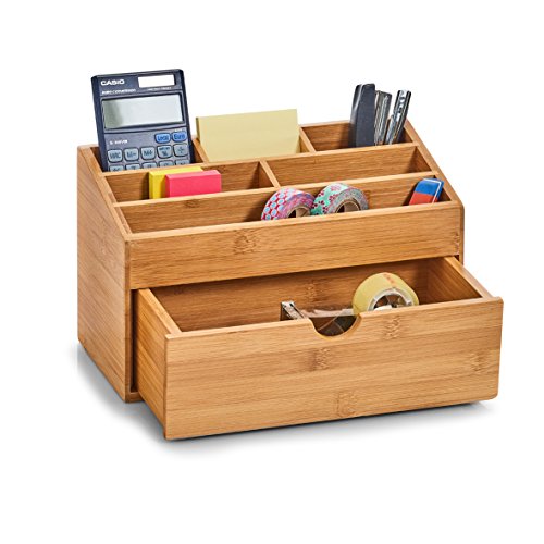 Zeller 25386 Organizer, Holz, natur, 25.4 x 12.5 x 15 cm - 4