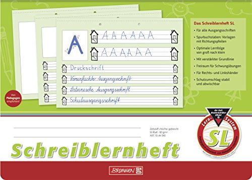 Brunnen 1044040 Schreiblernheft SL (A4, quer, Lineatur SL, 16 Blatt) - 3